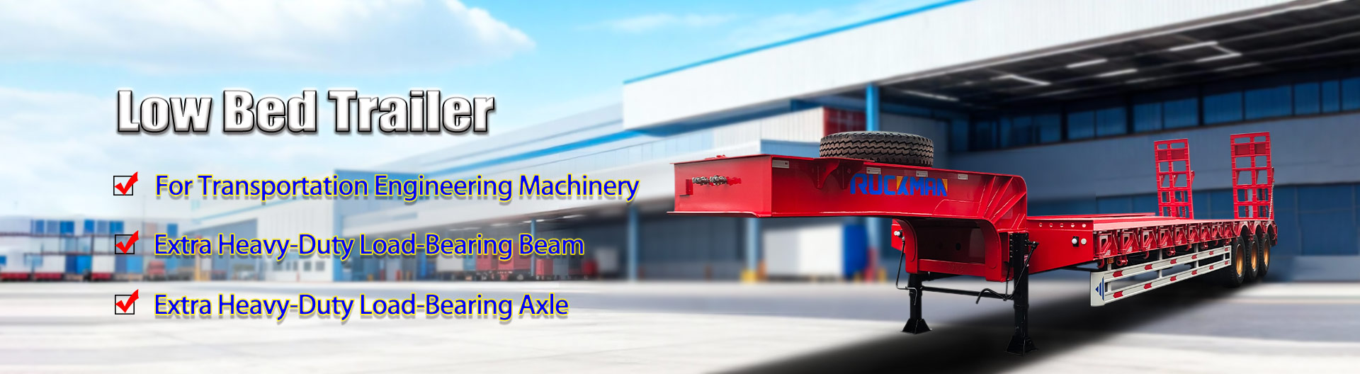 truckman low bed trailer