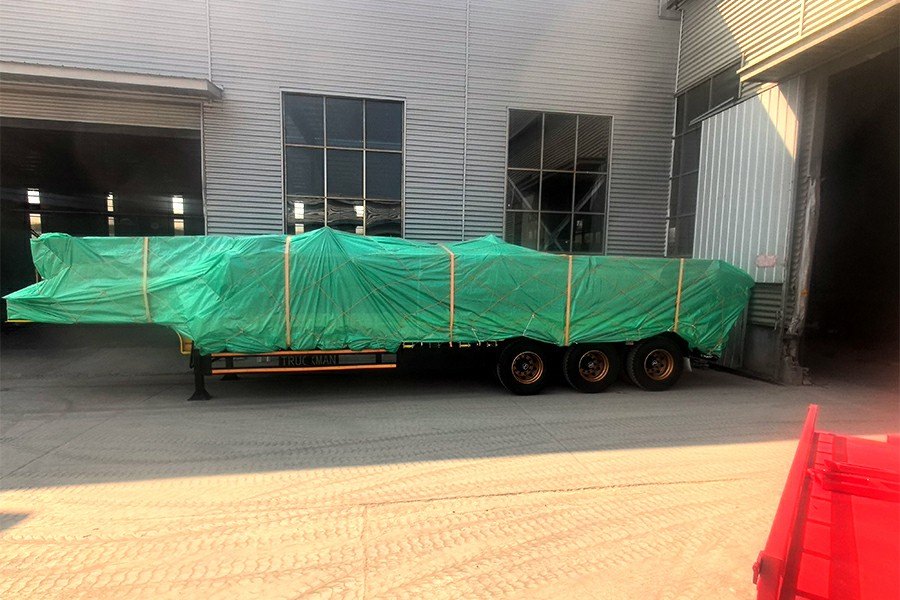 RUCKMAN semi trailer export project for an international customer
