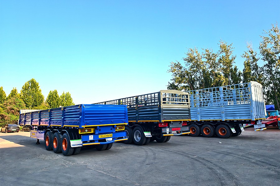 RUCKMAN semi trailer export project