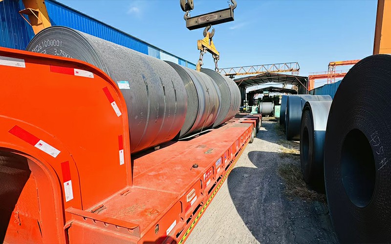 Compression test for semi-trailer