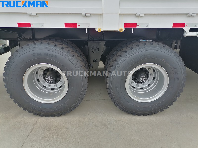 BPW axle and TRIANGLE tire