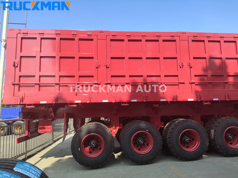 4 Axles Dump Trailer