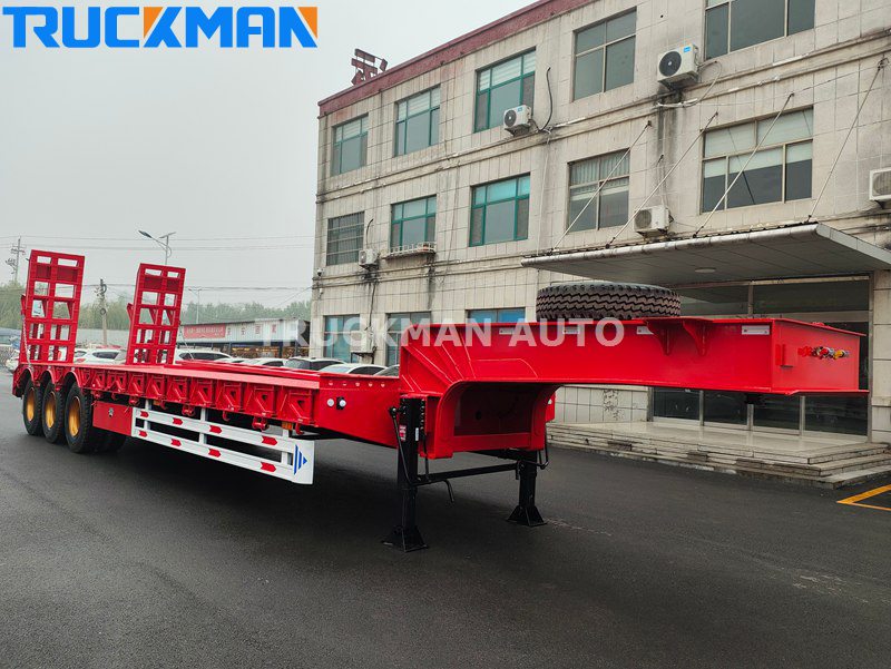 3 Axles Low Bed Trailer