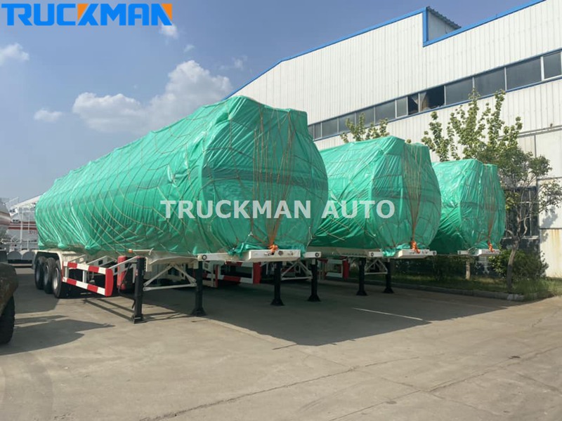 3Axle 40000 Liters Fuel Tanker Trailer Waterproof Tarpaulin