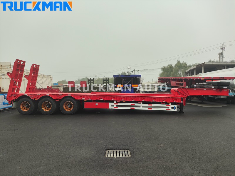 3 Axle 50 Tons Lowbed Trailer
