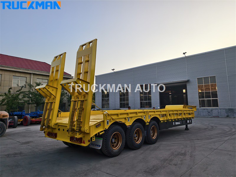 80 tons lowbed trailer factory
