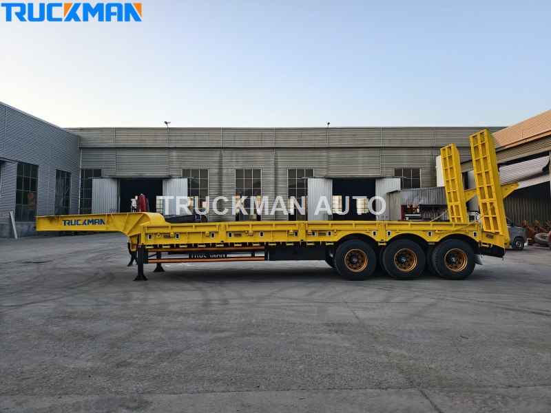 3 axles lowbed trailer dealer