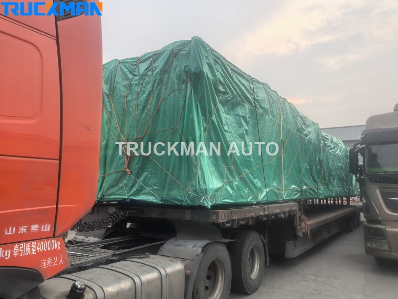 4 axles fence trailer manufacturer