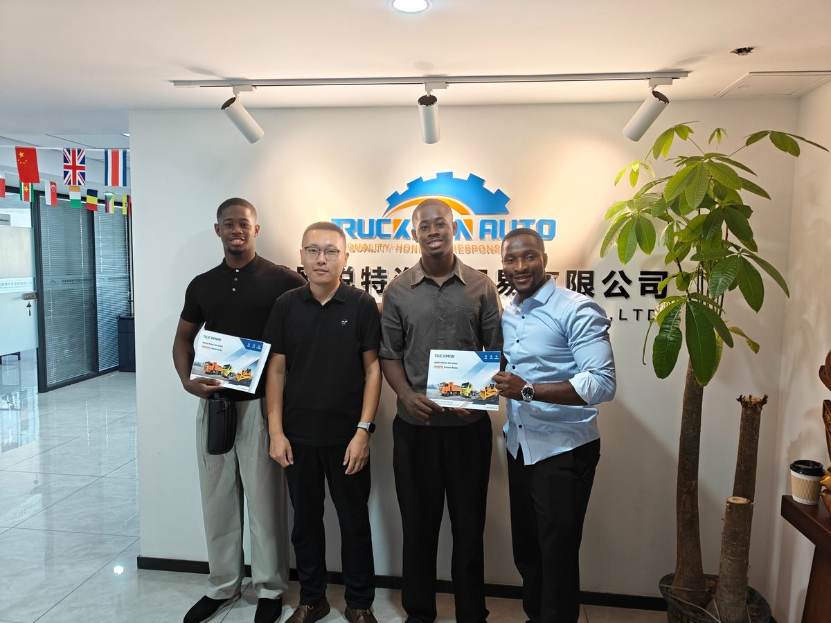 Guinea customer visit at TRUCKMAN