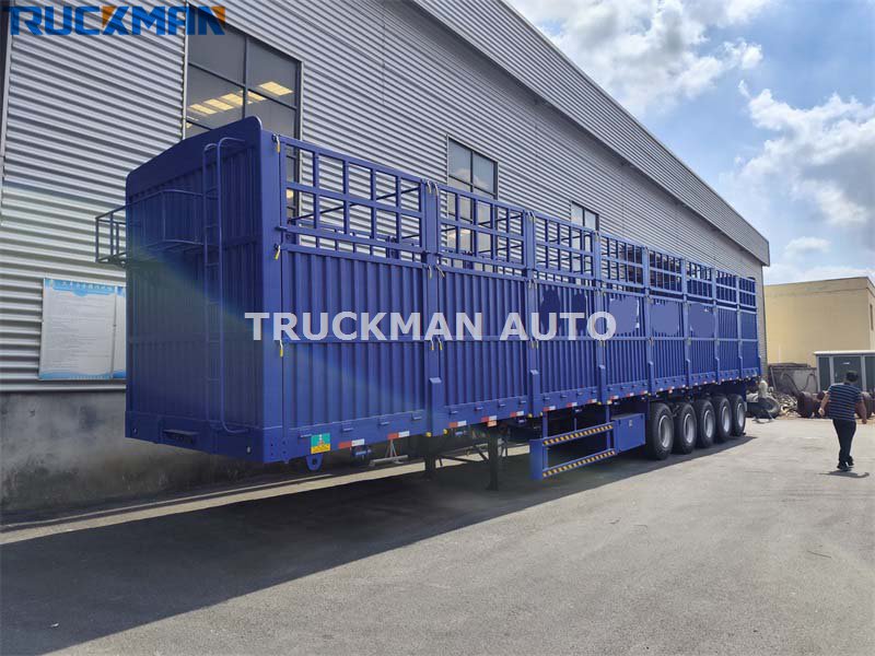 5 axles sidewall trailer