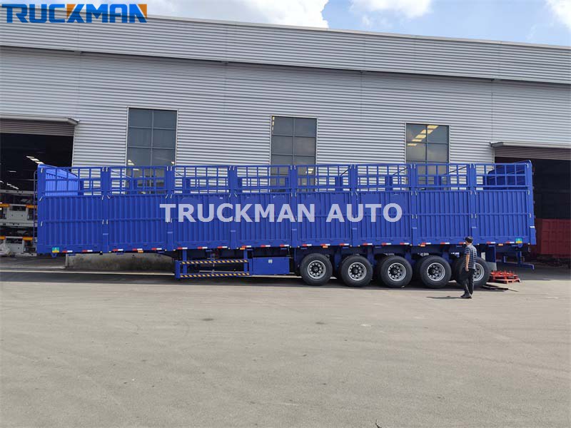 5 axles sidewall trailer