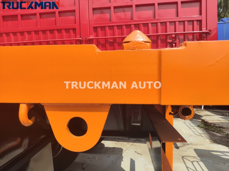 3 axles container flatbed trailer