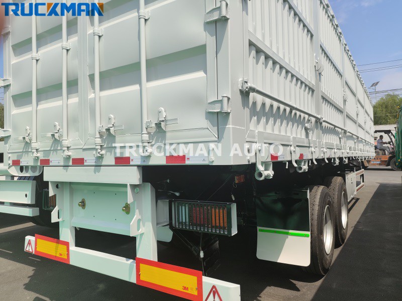 2 axles side sump trailer