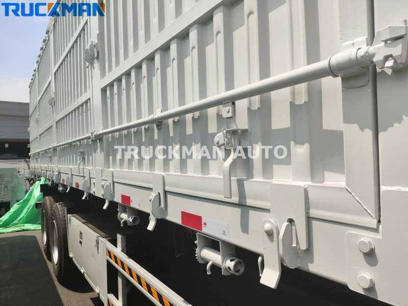 2 axles side sump trailer