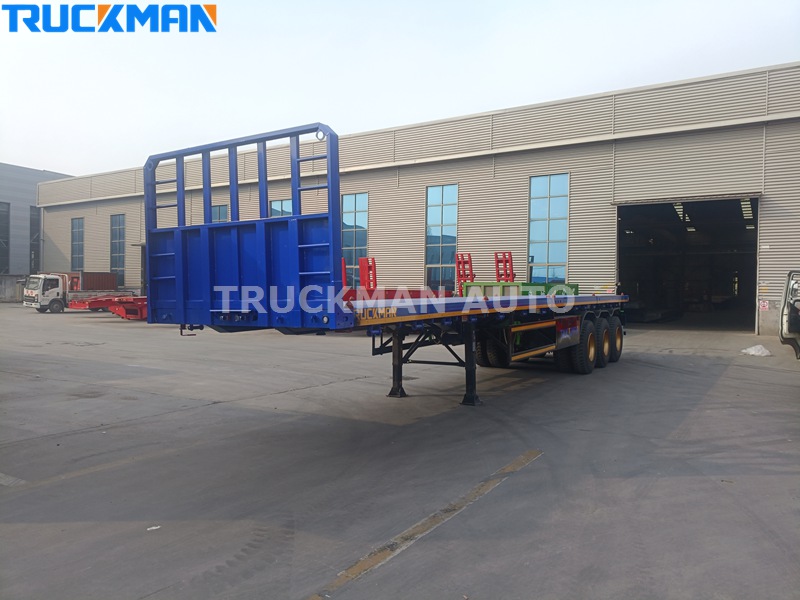 50 Tons Flatbed Semi Trailer