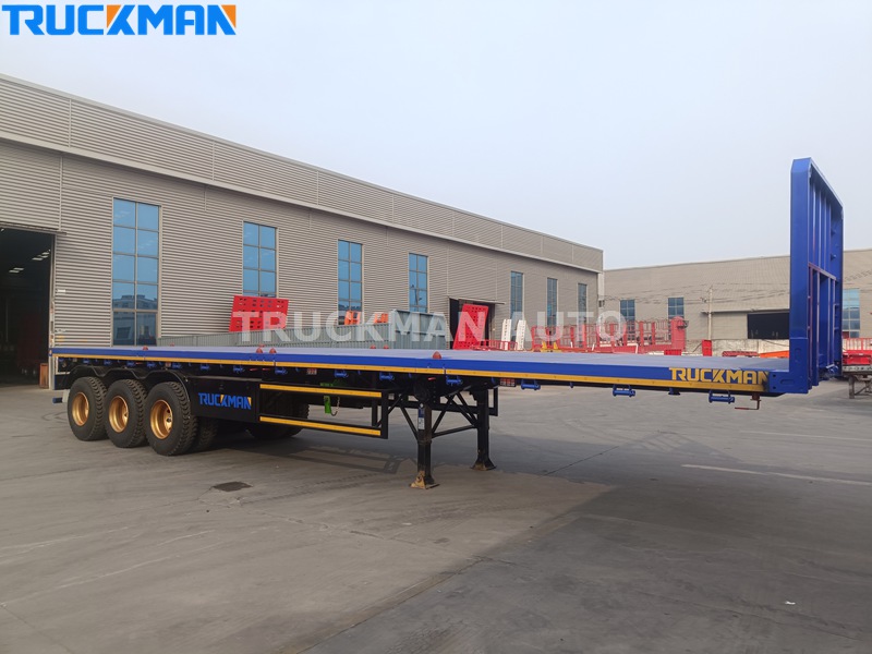 3 Axle Flatbed Semi Trailer