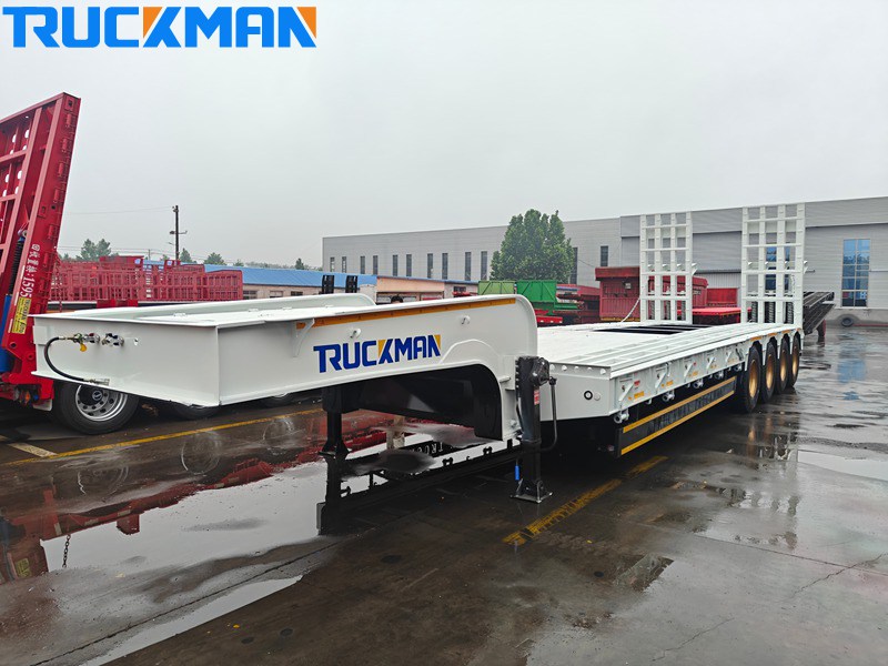4 Lines 8 Axles Low Boy Trailer