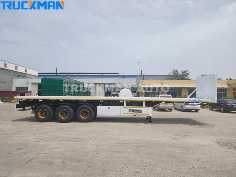 3 Axle Flat Bed Trailer