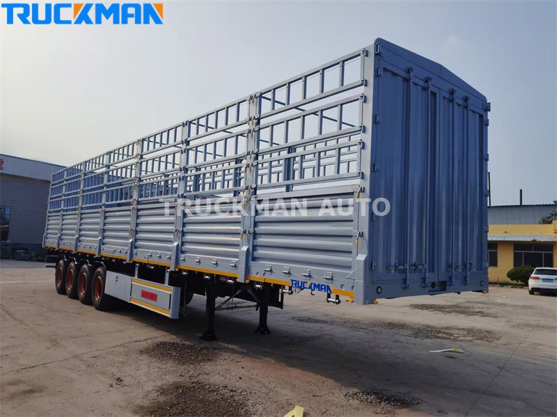 80 Tons Fence Semi Trailer