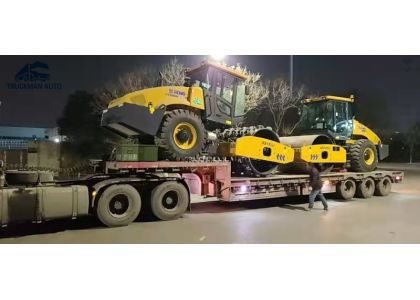 2 Unit Road Roller Delivery To Ghana For Road Construction