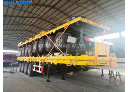 3 Pcs Side Wall Semi Trailer Delivery To Côte d'Ivoire