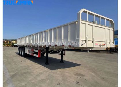 3 Units Side Wall Cargo Trailer Delivery To Kenya