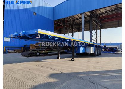 Tri Axle Container Trailer Delivery To Malawi