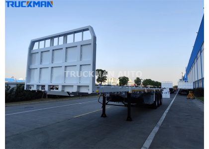 Tri-Axle 40FT Container Trailer Delivery To Jamaica