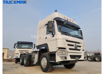 SINOTRUK HOWO 6X4 Trailer Truck For Angola