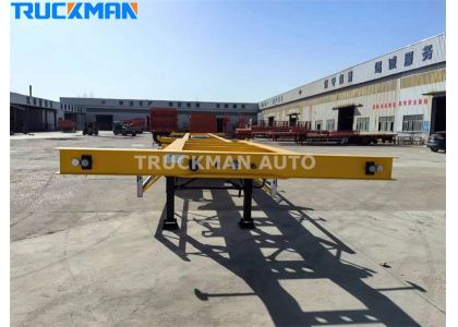 3 Axle Skeleton Container Semi-Trailer For Zambia