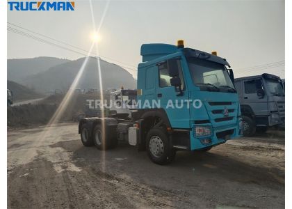 HOWO 6X4 430HP SINOTRUK Trailer Truck For Ghana
