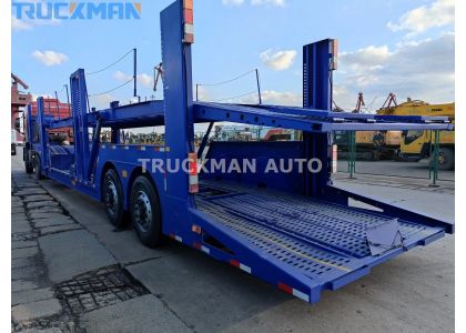2 Axle Brand New Car Carrier Trailer For Guinea