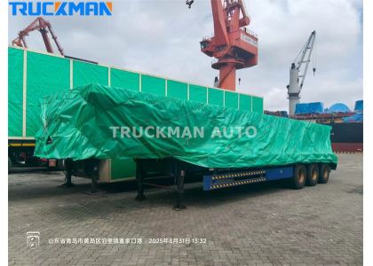 Low Bed Trailers And Flatbed Trailers Shipped To Ghana