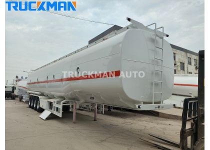 4 Axles 56000 Liters Fuel Tanker Trailer To Ghana