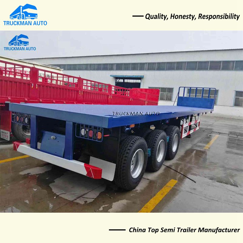 70 Tons Cement Bag Transport Trailer With Front Wall