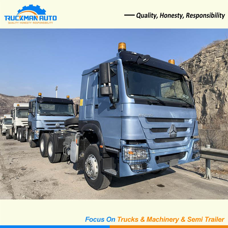 Reliable 6x4 430HP SINOTRUK HOWO Tractor Truck For Tract Trailer